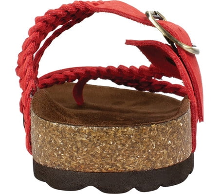 white mountain hayleigh flat sandals