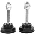thumbnail image 2 of HUGFEGWE 2Pcs Universal Hood Pin Bonnet Lock Quick Release Push Button Bumper Clip Latches Hood Pins (32mm) CJB91-46409, 2 of 9
