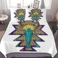 thumbnail image 1 of HAHDAXIA Bull's Head Leopard Print Bedding Solid Comforter Set for All Seasons,3 Pieces(1 Comforter+2 Pillowcases),Soft Microfiber Bedding Set Full(79"x90"), 1 of 7