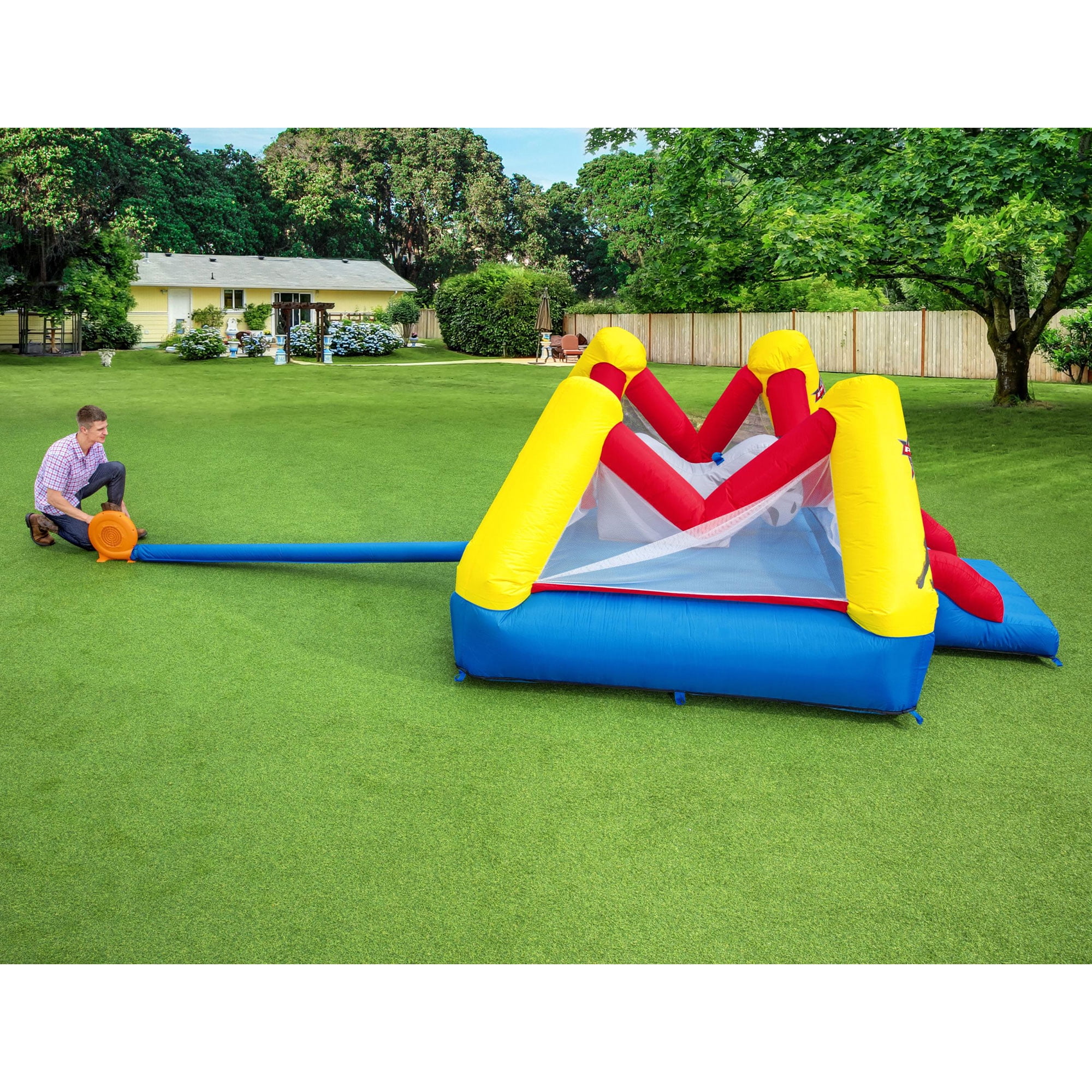 Bestway PBR 11' x 8'6" x 6'1" Brave the Bull™ Inflatable Child Bouncer