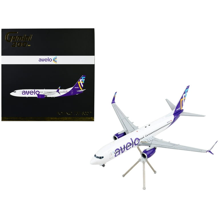 Amazon.com: GeminiJets Avelo Airlines for Boeing B737-800