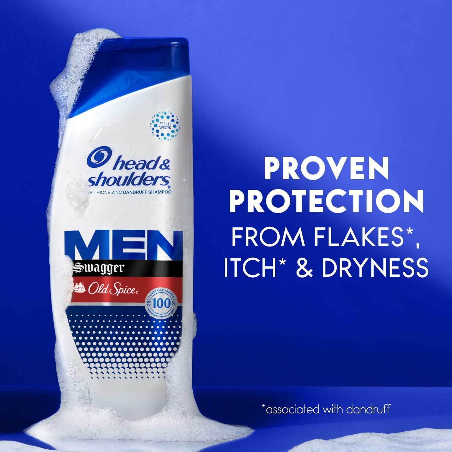 Shampooing antipelliculaire Head & Shoulders Old Spice Swagger POUR HOMMES