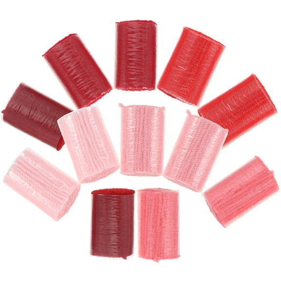 UPOUART Latch Hook Kit with 12 Assorted Color Yarn for Rug Hooking and Crafting Projects