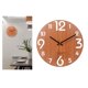 thumbnail image 2 of Reloj de pared de madera de 30 cm con pilas para el hogar, la oficina, la escuela y la sala de estar. 413, 2 of 7