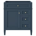 thumbnail image 2 of Euroco 30'' Bathroom Vanity without Top Sink, Modern Bathroom Storage Cabinet with 2 Drawers and a Tip-out Drawer (NOT INCLUDE BASIN), 2 of 6