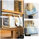 thumbnail image 2 of Portador de mascotas para gatos Bolsas de lona con ventana de malla Bolsas de viaje con cre Abody Bolsa de lona, 2 of 7