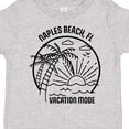 thumbnail image 4 of Inktastic Summer Vacation Mode Naples Beach Florida Boys or Girls Toddler T-Shirt, 4 of 5
