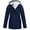 Navy, variant on Fall Games for Adults Womens Raincoats Waterproof with Hood Solid Rain Jacket Outdoor Jackets Hooded Raincoat Windproof