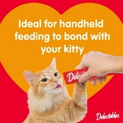Hartz Delectables Squeeze Up Seafood Variety Pack Lickable Cat Treat, 0.5 oz tube, 54 Count