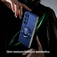 thumbnail image 7 of Magnetic Case for Samsung Galaxy Z Fold 5 Case with Kickstand & Ring Holder, [Compatible with MagSafe Charging] Slim Ultra PC Back Scratch-Resistant Military Grade Shockproof Case, Blue, 7 of 7