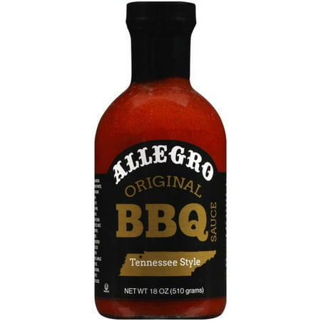 (3 Pack) Allegro Orginal BBQ Sauce, 18oz (3 pack)