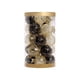 thumbnail image 2 of Yuarrent Adornos navideños vibrantes Bolas Decoraciones festivas Adornos de bolas navideñas brillantes Kits de decoración para fiestas Oro negro, 2 of 6