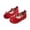 Red, variant on Wdgfv Mary Jane Flats for Toddler Girls Little Kids Glittery Dress Princess Wedding Ballet Shoes 18-24 Months