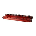 thumbnail image 1 of Siruishop Wooden Billiard Cue Rack Wall Mount Practical 8 Holes Cue Rest Pool Cue Rack, 1 of 8