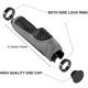 thumbnail image 2 of Puños Ergonómicos MACHAO para Bicicleta MTB de Goma Ligera Antideslizante 22 mm Gris, 2 of 5