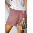 thumbnail image 3 of Women's Pink Strive Pocketed Tencel Shorts, 3 of 6