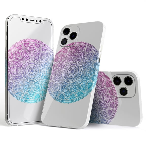 DesignSkinz Tribal Ethnic Mandala v5 Full-Body Skin Decal Wrap Cover for iPhone 16