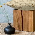 thumbnail image 3 of Beige Fluffy Throw Pillow Cushion Cover, Various Sized Chess Game Pieces Players in Vintage Style Retro Background Urban Bohemian, Decorative Square Accent Pillow Case, 16" x 16", Beige, by Ambesonne, 3 of 5