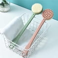 thumbnail image 3 of Cepillo De Baño De Plástico De Doble Cara Multifuncional Ergonómico Con Masajeador Ergonómico Cepillo De Ducha Masajeador Para Baño De Hotel En Casa Cateissary HA027845-01, 3 of 7