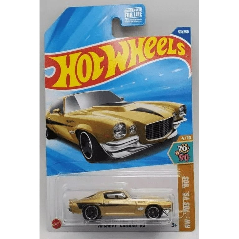 2025 HOT WHEELS 70 CHEVY CAMARO RS GOLD 53/250 HW '70S VS. '90S 4