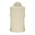 thumbnail image 4 of Women Sleeveless Sun Protection Tops Lightweight Comfy Tank Tops with Face Mask Summer Casual Pullover XL, 4 of 5