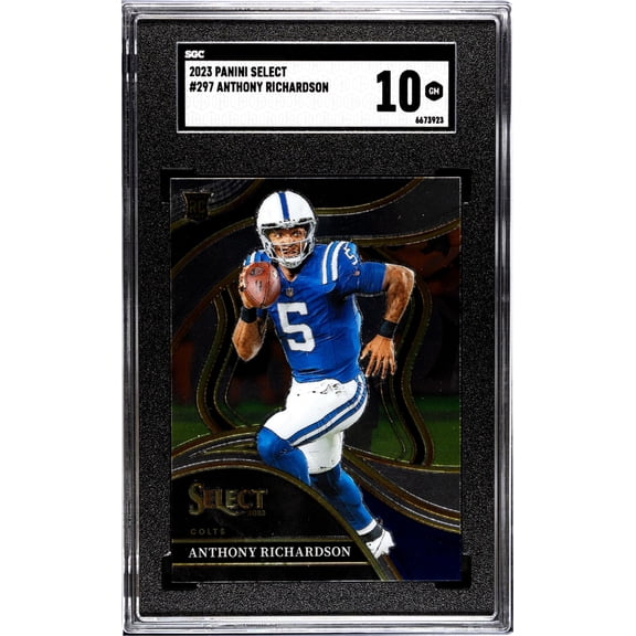 2023 Panini Select #297 Anthony Richardson SGC 10