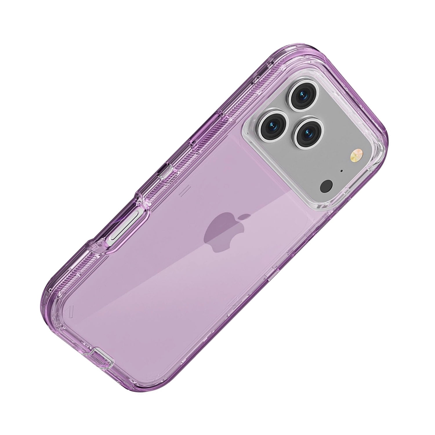 Strong Transparent Shockproof Case for iPhone 17 Pro Max - Pink
