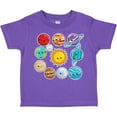 thumbnail image 3 of Inktastic Happy Sun Moon and Planets Boys or Girls Toddler T-Shirt, 3 of 5