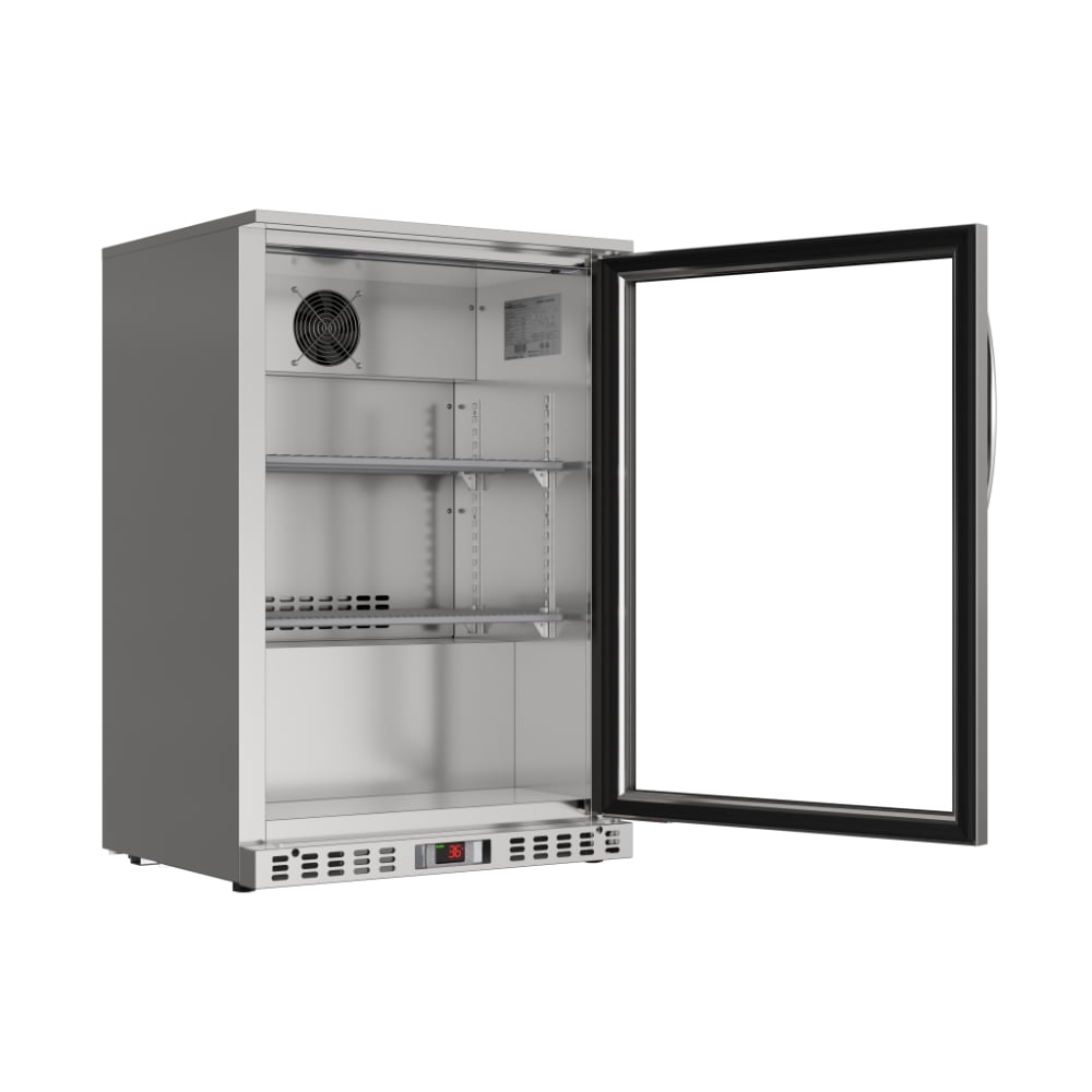 KoolMore 24 in. One-Door Back Bar Refrigerator – 4.1 Cu Ft.