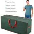 thumbnail image 3 of Ywuzuh Handy Laundry, Christmas Tree Storage Bag - Stores 7.5 Foot Artificial Xmas Holiday Tree, Durable Waterproof Material, Zippered Bag, Carry Handles. Protects Against Dust, Insects and Moisture, 3 of 8