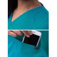 thumbnail image 4 of Adar Pro Scrubs For Women - Tailored Peplum Scrub Top, 4 of 6