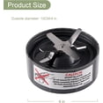 thumbnail image 3 of Replacement Blender Blades 2 Pack Compatible with NutriBullet 600W and 900W, 3 of 5
