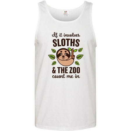If it Involves Sloths & The Zoo Count me in Men's Tank