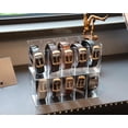 thumbnail image 3 of 2 Pack Clear Stackable Belt Organizer – 5 Compartments with Removable Dividers – Multi-Purpose Display Bins with Inserts for Closet Drawer, 3 of 7