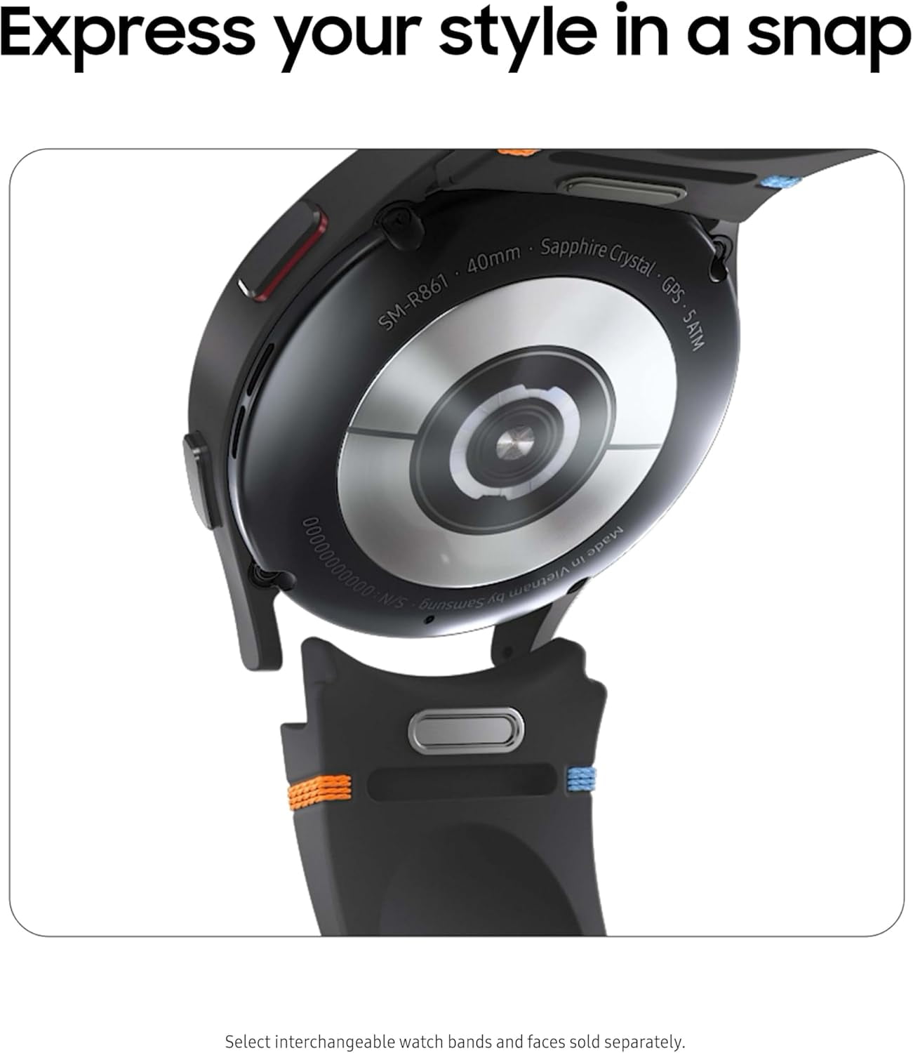 Samsung Galaxy Watch FE (GPS) 40mm Smartwatch with Heart Rate Monitor | Brand New (International Version)