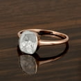 thumbnail image 3 of 0.35 CTW Natural Diamond Polki Solitaire Women Valentines Day Gifts Ring 925 Sterling Silver 14K Rose Gold Plated, 3 of 5