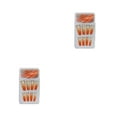 thumbnail image 1 of QualitChoice 1 Set French Tip Press on Nails Gradient Extra Long Tips Removable Wraps Full Cover Ballerina Salon Manicure Kit Type 14 2g glue,24Pcs jelly 2Set, 1 of 6
