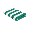 thumbnail image 1 of "Toalla Rayada Extra Grande Microfibra Suave 180x100 Belug Color Verde Rayas ", 1 of 5
