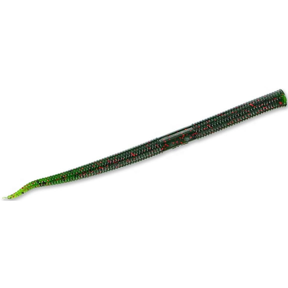 Yamamoto Baits Pro Senko Worm 5in, 10pk, Watermelon Black & Red Flake, 9P-10-208