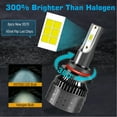 thumbnail image 2 of For Toyota 4Runner 2003-2005 LED Headlights Combo 9005+9006 High Low Beam Bulbs Kit 4Pcs Bright White, 2 of 10