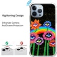 thumbnail image 2 of Flowers Rainbow Case Compatible with iPhone 12 Pro,Unique Art Design TPU Shock-proof Full Cover, 2 of 4