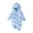 Blue, variant on Baby Rompers Boys Long Sleeve Baby Girls Footed Pajamas Zip-Front One-Piece Sleeper Non-Slip Footie Cute Pattern Jumpsuit PJs 0 3 6 9 12 18 24 Months (White,6-12 Months)