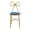 Gold, Blue, variant on Modern Chair, Butterfly-Shaped Stool, Butterfly Backrest Chair for Dining Makeup(White)