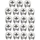 thumbnail image 1 of 15 Pcs Furniture Cam Lock Nut Connectors Fittings 15x12mm Compatible Cabinet Drawer Wardrobe Panel Connecting-YNP, 1 of 5