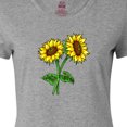 thumbnail image 4 of Inktastic Pair of Sunflowers Women's T-Shirt, 4 of 5