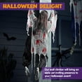 thumbnail image 4 of Joyfy 47'' Halloween Climbing Zombie Outdoor Wall Decor, 2 pcs Halloween Zombie Undead Wall Climber for Halloween Yard Patio Wall Decor Party Supplies, 4 of 7