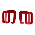 thumbnail image 4 of jinwen 4 Pairs Sturdy Hook Webbing Buckle Clip Carabiners Backpack Strap Belt 25mm, 4 of 7