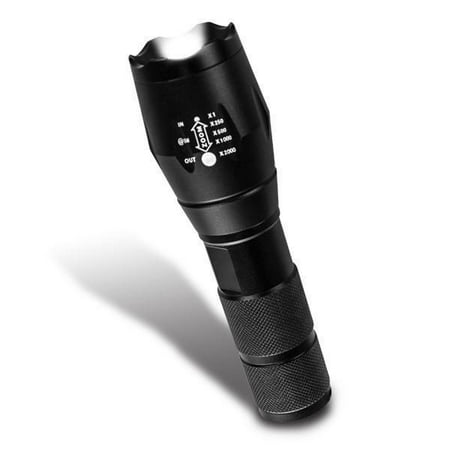 Bell + Howell 1176 Taclight High-Powered Tactical Flashlight with 5 Modes & Zoom