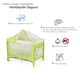 thumbnail image 4 of Cuna Corral Plegable con Cambiador y Dos Niveles D´Bebe - Verde, 4 of 7