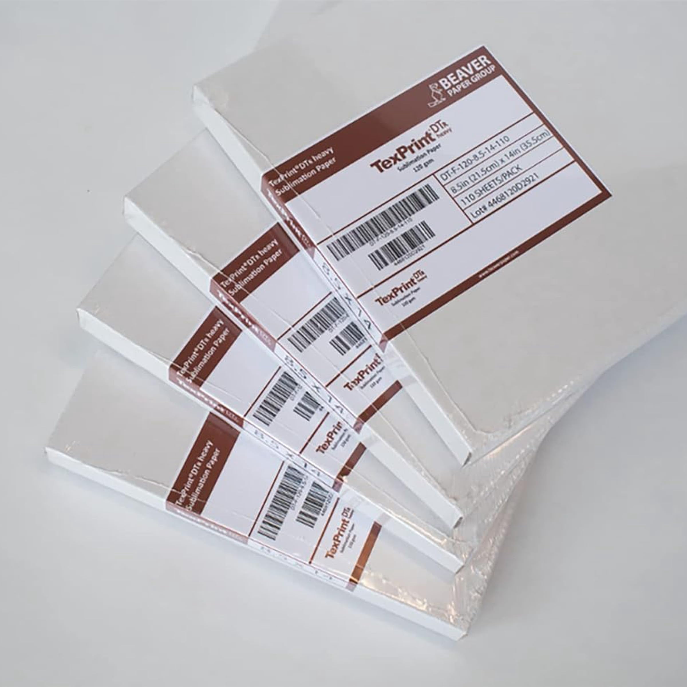 TexPrint DT Heavy for Ricoh and Virtuoso All-Purpose High Release Sublimation Transfer for Dye Sublimation, SawGrass Approved Sublimation Paper 110 Sheets (13" x 19")